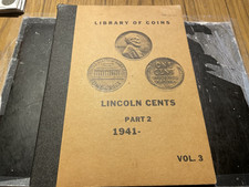 Library Of Coins Book 1941-1974 P-d-s Lincoln Cents 90-coin Set Unc-bu Library Of Coins Book 1941-1974 P-d-s Lincoln Cents 90-coin Set Unc-bu