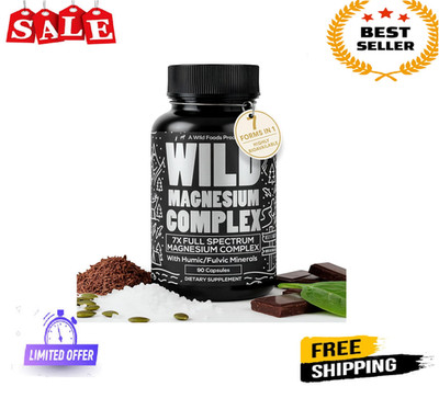 Wild Foods Fish Oil Omega 3 Supplements | 1600 mg | Highly-Potent: DPA, DHA, EPA