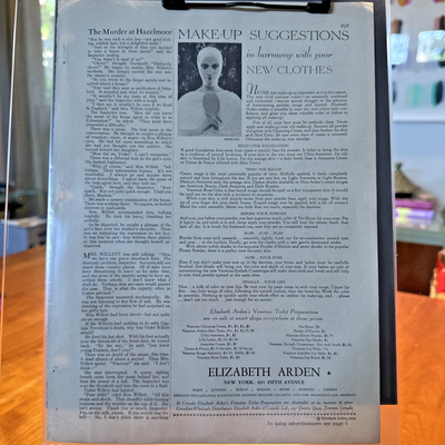 #ad FREE SHIP Elizabeth Arden Simoniz Good Housekeeping May 1931 Vintage Ad $15.00