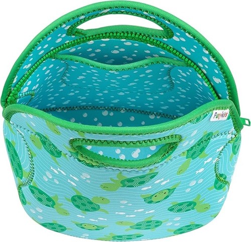 Funkins Sea Turtle Insulated Lunch Bag Machine Washable FREESHIP - Picture 2 of 4