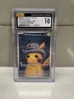 CGC 10 Pikachu with Grey Felt Hat Pokemon SVP 085 Van Gogh Promo