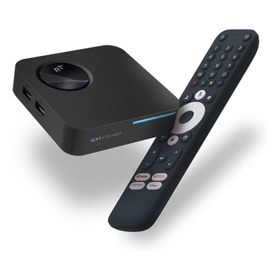 GX1 4K Android TV Box Google TV 14 4GB 32GB WiFi 6 Dolby Vision Atmos HDR10+ AI - Bild 1 von 4