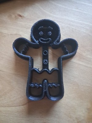 GINGER BREAD MAN Kekse Ausstecher, Plätzchen 3D Kuchen Cookies Form Fondant, Neu