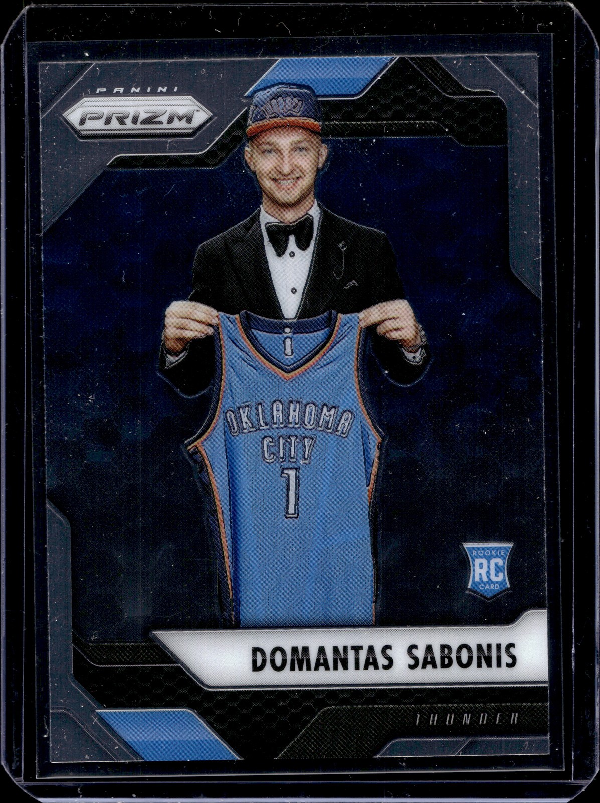 Domantas Sabonis #255 Basketball Cards 2016 Panini Prizm trading card — raw and PSA graded price guide