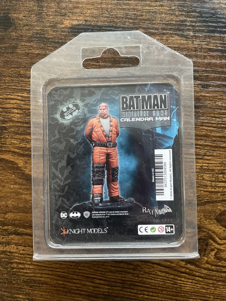 Calendario Hombre Batman Miniaturas Juego Caballero Modelos Metal 35DC135. Nuevo precintado Foto 2 de 2