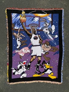 Space Jam Blanket 1996 | eBay