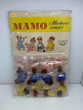 Vintage 12x Mamo Modern Souset Pacifier Baby Femina '60s Greek RARE UNUSED