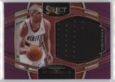 2021-22 Panini Select Throwback Memorabilia Purple Prizm 79/99 Nicolas Batum 6o3