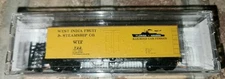 MICRO-TRAINS N Scale WEST INDIA Fruit Wood Ice Reefer 049 00 510 RD # WIF 722