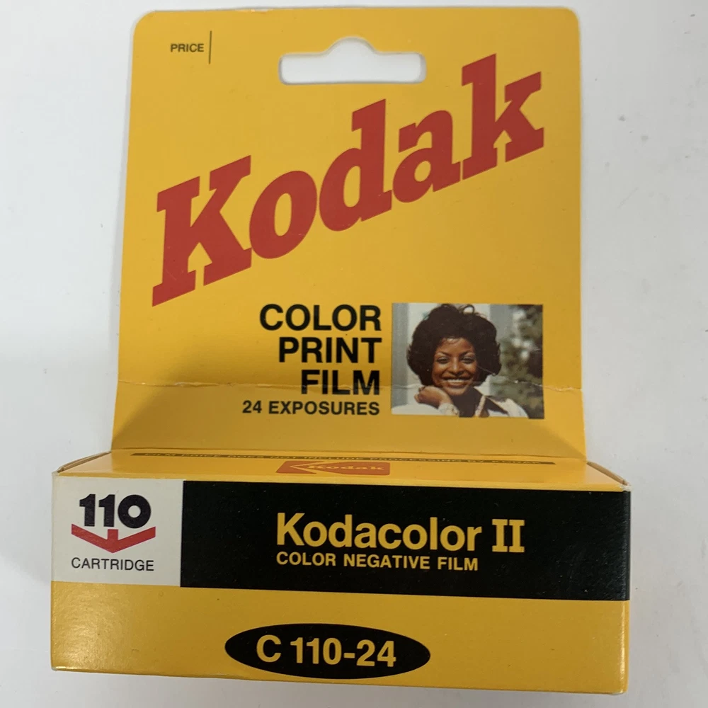 Vtg Kodak Kodacolor II Color Negative Film C110-24 C110-12 Expired 1984
