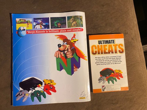 Nintendo 64: 64 magazine # 16 With Ultimate Cheats Tip Book Originally Included - Picture 2 of 2
