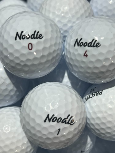 36 Maxfli Noodle Golf Balls 5A Mint AAAAA White Premium Used - Picture 3 of 3