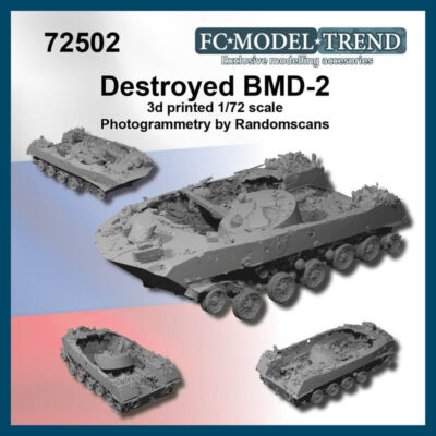 FC Model Trend 1/72 BMD-2 Destroyed