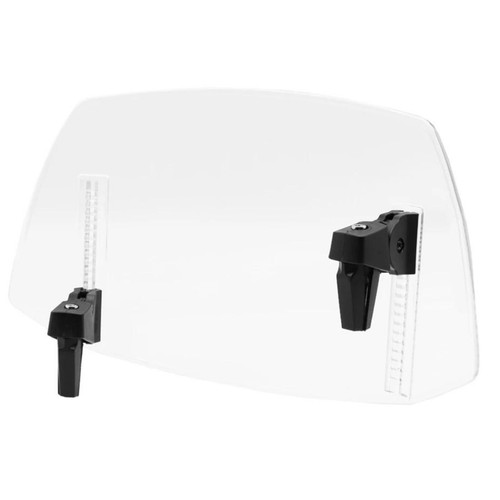 Clip On Windshield Wind Screen Deflector Extension Spoiler For Motorcycle Bike - Picture 6 of 9