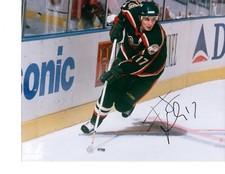 Filip Kuba Minnesota Wild Signed Autographed 8x10 photo LOM COA (ph1149)