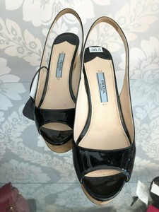 prada open toe heels