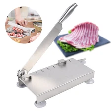 Manual Meat Slicer Bone Cutter Stainless Steel Beef Bone Cutting Machine