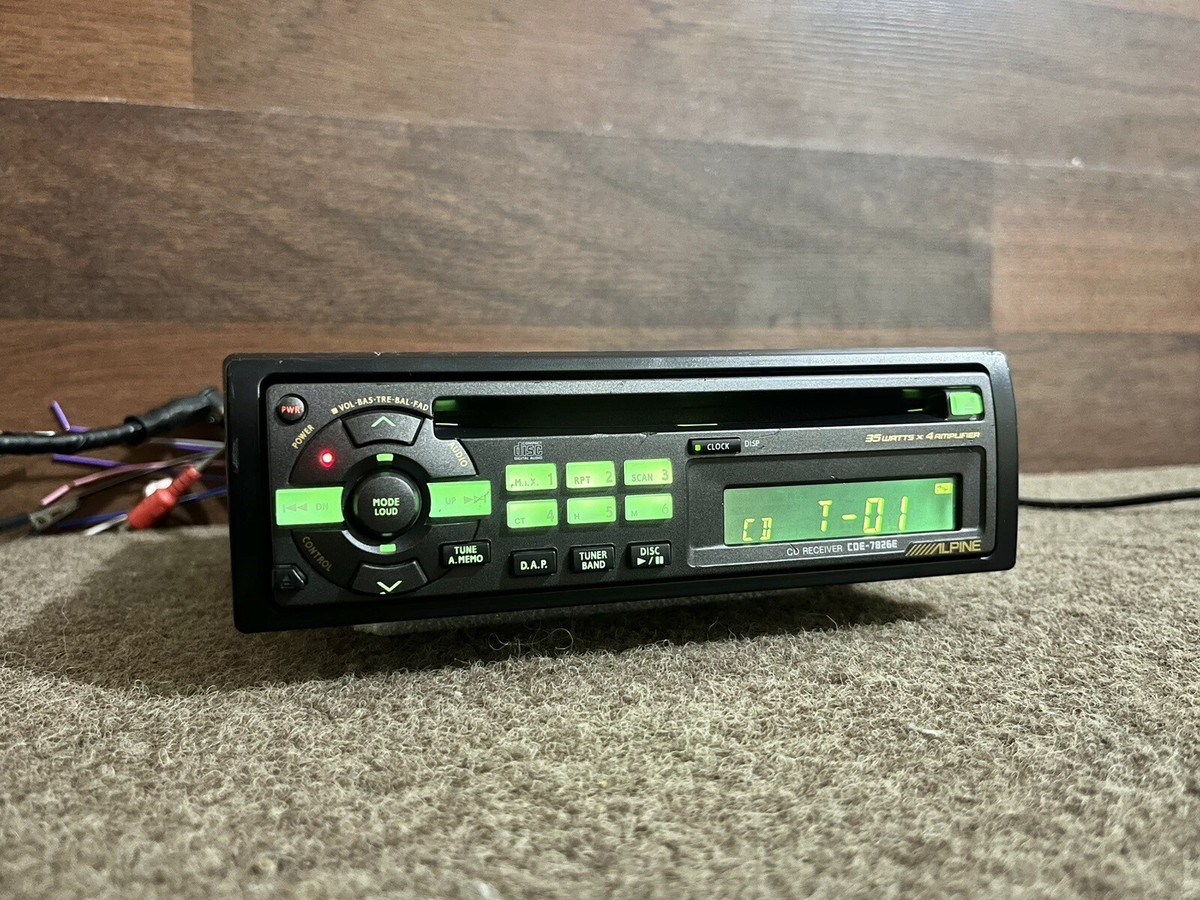 ALPINE CDE-7826E Car Radio CD Receiver Made In Japan | eBay ALPINE CDE-7826E Car Radio CD Receiver Made In Japan | eBay