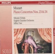 Mozart; Mitsuko Uchida; English Chamber Orchestra; Jeffrey Tate CD