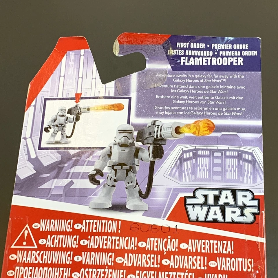 Playskool Star Wars Galactic Heroes First Order FLAMETROOPER Flame Projectile #f - Image 4 of 4