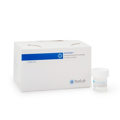 StatLab Histopak Neutral Buffered Formalin Specimen Transport Container 24 Pack