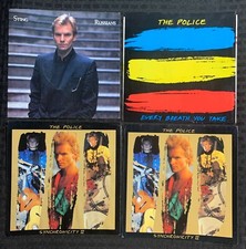 POLICE STING Every Breath Synchonicity Russians 7" 45 VG VG PICTURE SLEEVE ONLY