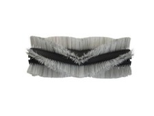 Balayage Convient À pour Wilms Ks 1000 - Poly 0,7 Ondulé Blanc / Fil D'Acier 0,4