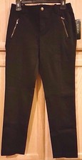 Ralph Lauren 200126116001 Black Stretch Gabardine Straight Trouser Pants 2R 99