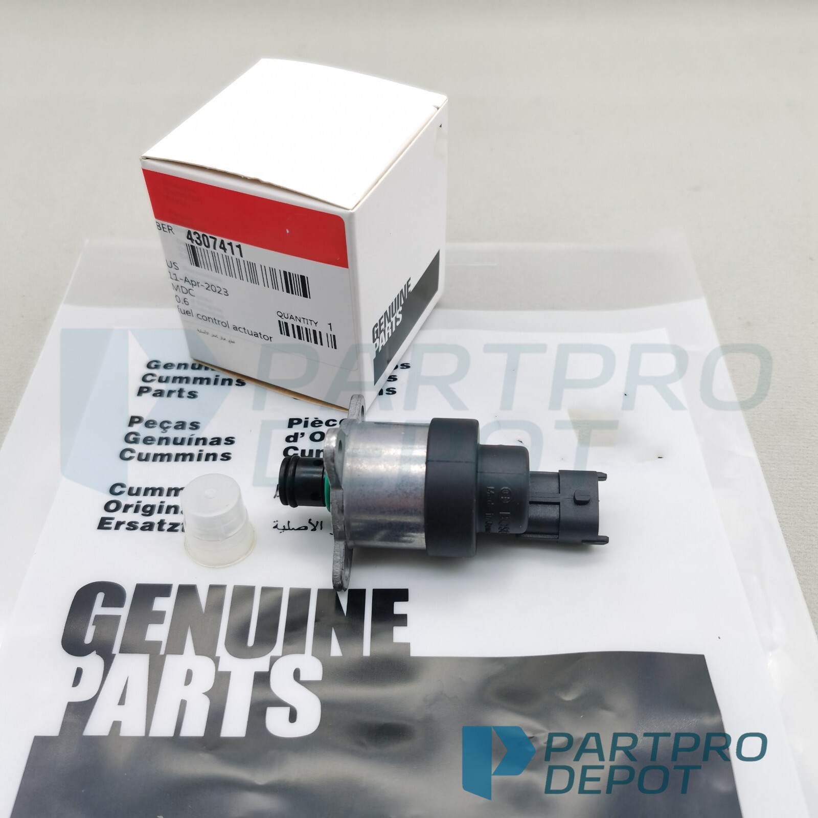 Genuine Cummins 5257595 ELECTRONIC FUEL CONTROL ACTUATOR for  