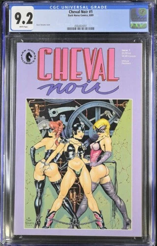 Cheval Noir (1989) #1 - CGC 9.2 - Dave Stevens Cover
