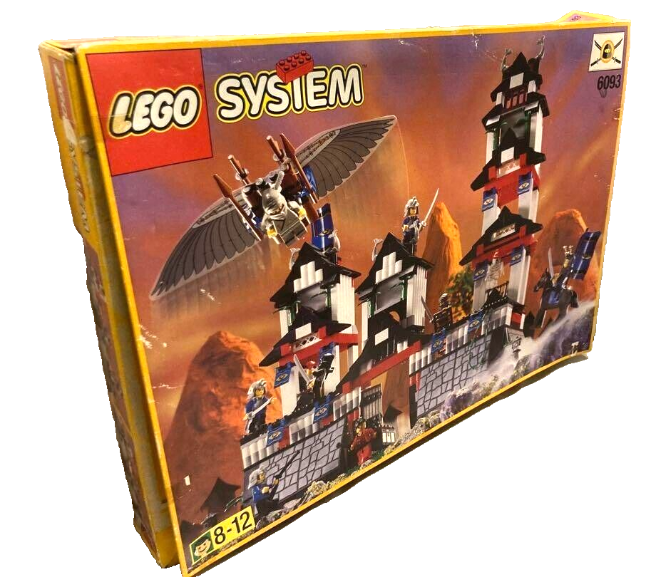 LEGO 6093 Flying Ninja Fortress Castle Ninja Vintage 1998 The Full Moon