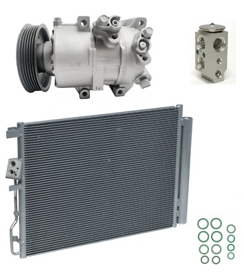 RYC Reman AC Compressor Kit With Condenser AFG357 Fits Hyundai Tucson 1.6L 2017