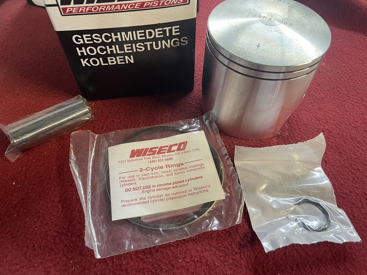Wiseco Yamaha YZ 125 Pro-Lite Piston Kit (1986-89)-559M05600 -New