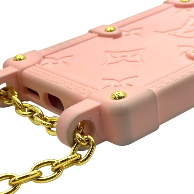 Louis Vuitton M82082 Re-Trunk iPhone14Pro iphone Case Pink