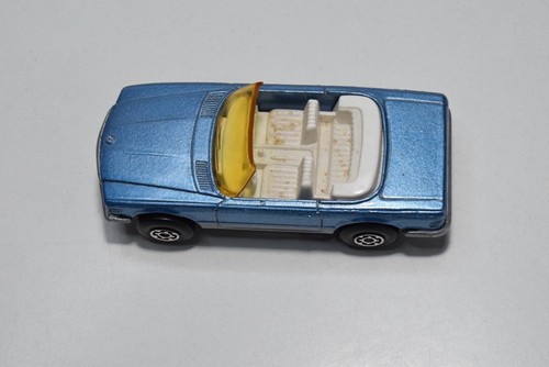 B55 1:64 3 INCH 3INCH MATCHBOX 6 MERCEDES-BENZ 350SL 350 SL BLUE NMINT COND. - Picture 6 of 7