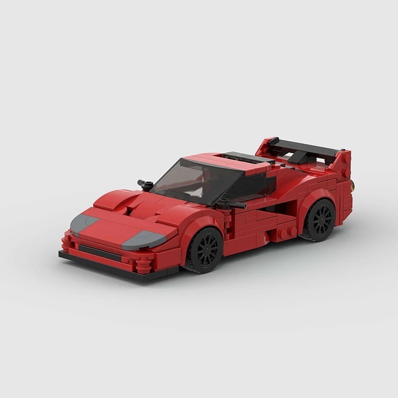 LEGO MOC Ferrari F50 Speed Champions Style - Fast Delivery & Perfect Gift