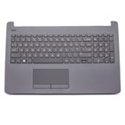 New Replacement For HP 15-BS150SA Grey Touchpad Palmrest Top Case Keyboard UK