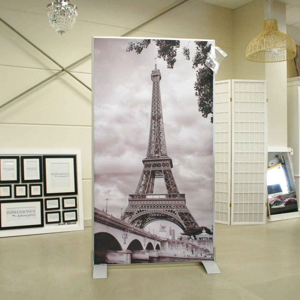 Trennwand Eiffelturm Impressionen Easy Screen