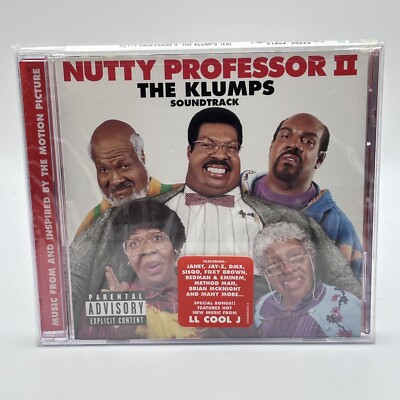 Nutty Professor 2: The Klumps Soundtrack CD NEW/SEALED Nutty Professor 2: The Klumps Soundtrack CD NEW/SEALED
