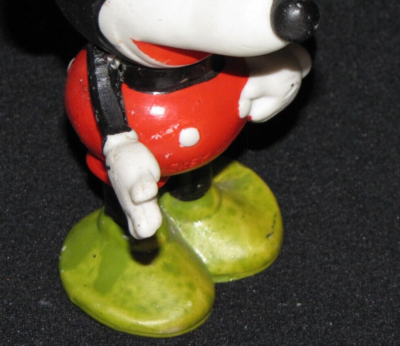 Mickey Mouse 1930s Bisque Toothbrush Holder, Walt Disney; Made in