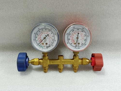 Imperial 396-CD 2-Valve Manifold 3-36" Hoses 300 Series - Picture 3 of 9