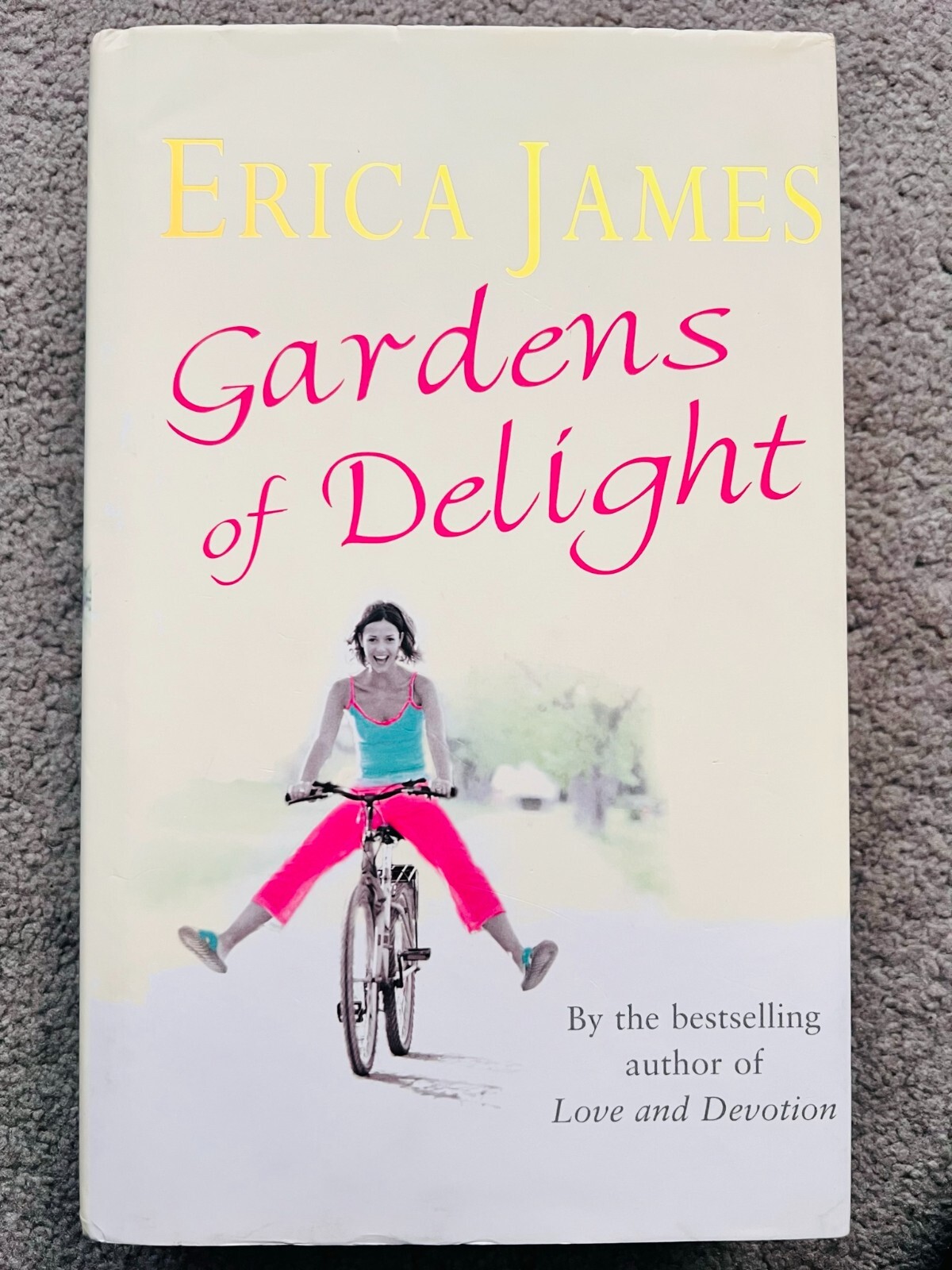 GARDENS OF DELIGHT by ERICA JAMES - signed by the author (SB948)