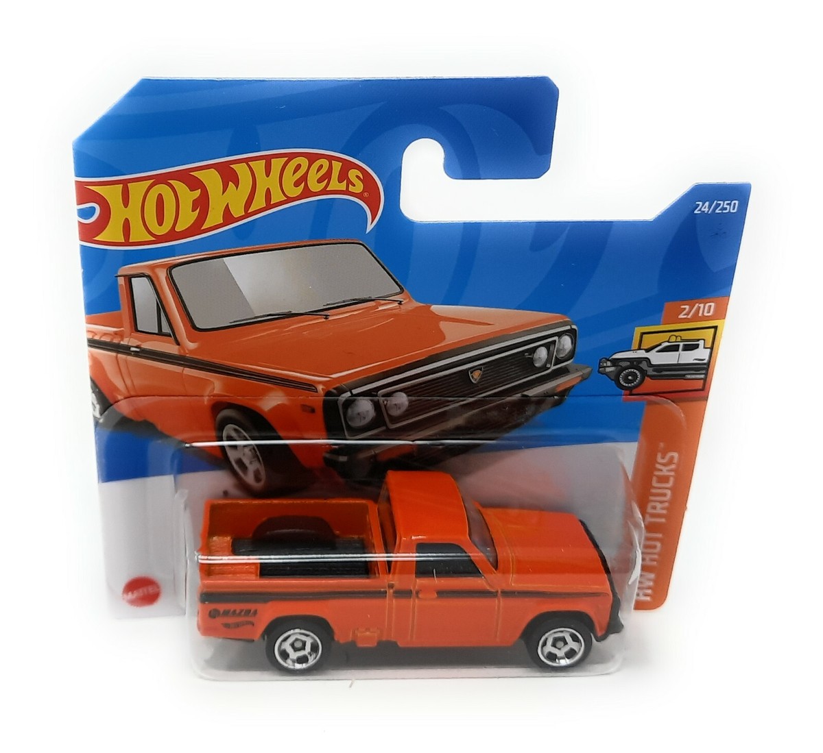 Hot Wheels 24/2022 Mazda Repu Pick Up orange HW Hot Trucks short