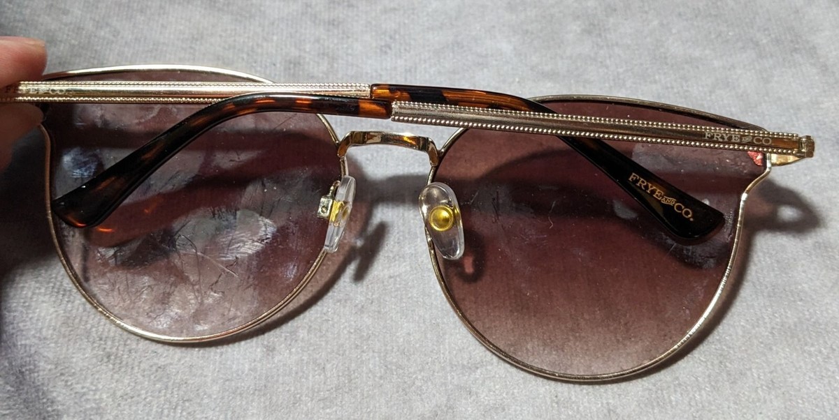 Frye & Co. Gold And Tortoise DG0921 Sunglasses | eBay