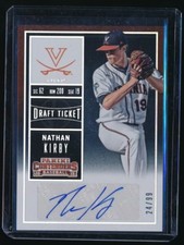 NATHAN KIRBY 2015 PANINI CONTENDERS COLLEGE TICKET AUTOGRAPH VARIATION 24/99