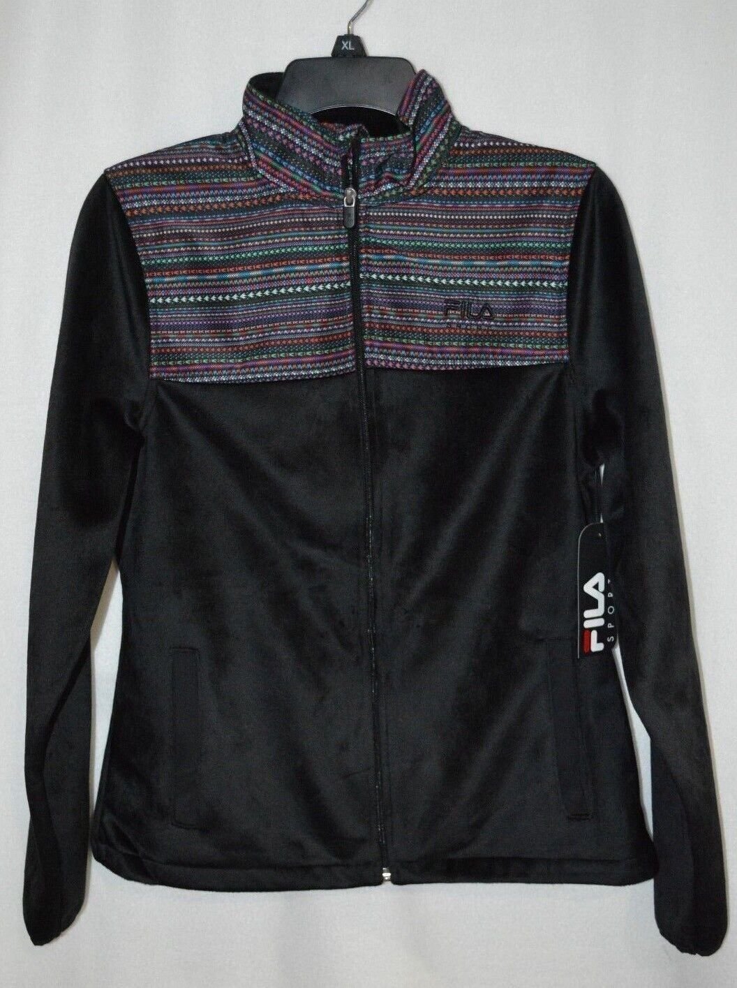 Giacca Donna Fila Sport Biella Stampa Performance Pile