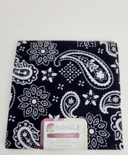 Creative Cuts Fat Quarter Black And White Traditional Pattern Fabric