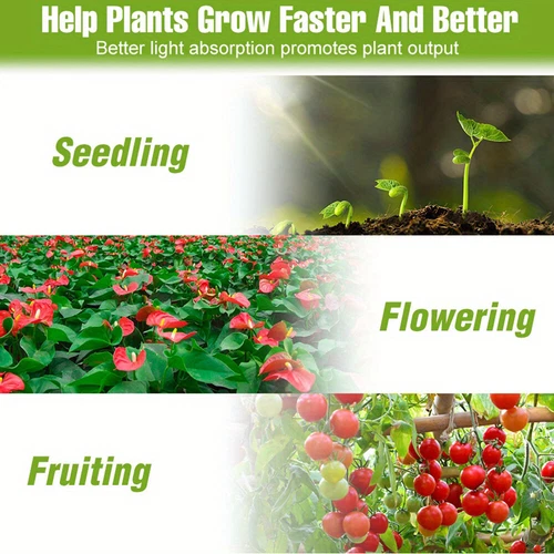 LED Wachstumlampe Pflanzenlampe Vollspektrum Pflanzenlicht Grow Light Timer USB - Bild 8 von 18