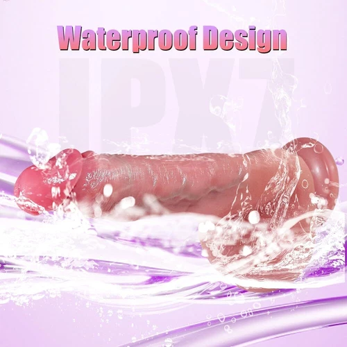 Telescopic Realistic Thrusting Dildo Vibrator Sex Toys for Women Remote Control - Picture 10 of 25