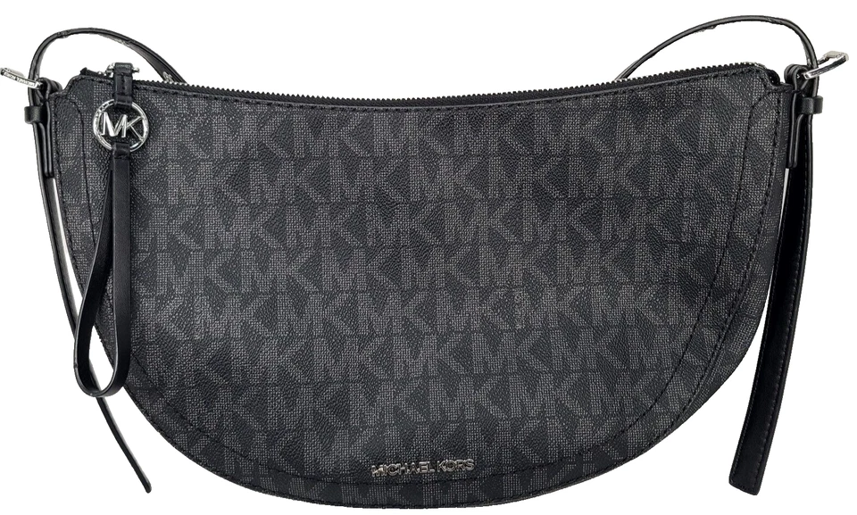 Michael Kors Purse Messenger Camden Leather Medium Black NWT Originally $228 - Image 2 of 4